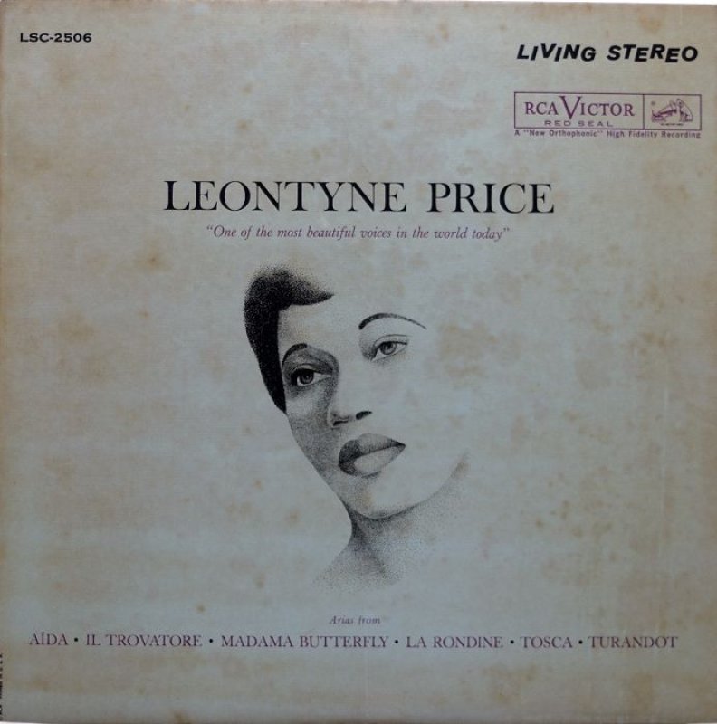 画像1: [LSC2506]レオンタイン・プライス/One of the most beautiful voices in the world today (1)