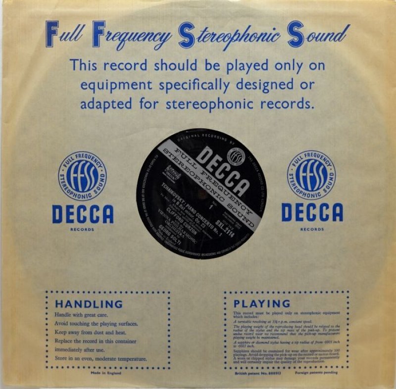 画像2: クリフォード・カーゾン/チャイコフスキー:ピアノ協奏曲第1番 (2)