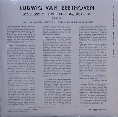 画像1: フルトヴェングラー/ベートーヴェン交響曲第3番「エロイカ」(完売しました。）