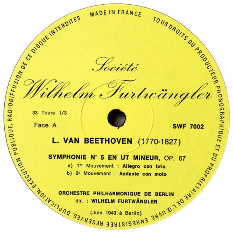 画像3: フルトヴェングラー/ベートーヴェン:交響曲第4,6,7番 (3)