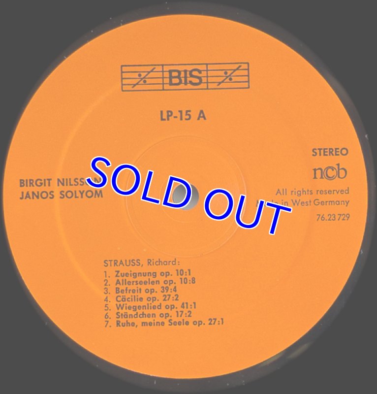 画像3: ビルギット・ニルソン/R.シュトラウス/シベリウス (3)