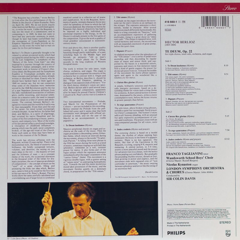 画像2: コリン・デイヴィス/ベルリオーズ:テ・デウムOp.22 (2)