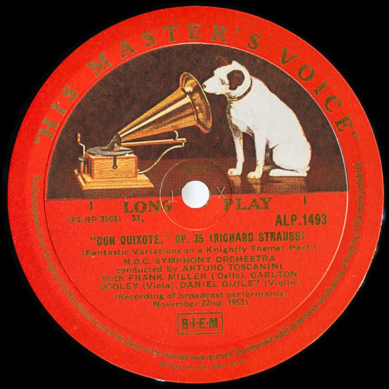 画像3: アルトゥーロ・トスカニーニ/R.シュトラウス:ドン・キホーテ作品35 (3)