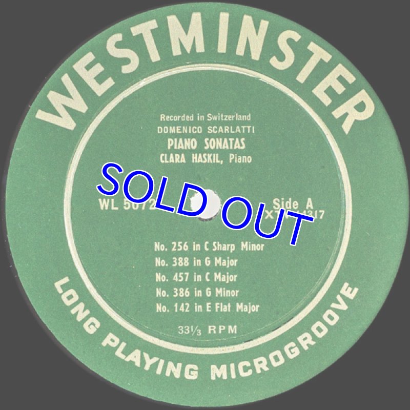 画像3: クララ・ハスキル/スカルラッティ：11のソナタ集 (3)