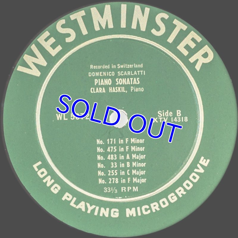 画像4: クララ・ハスキル/スカルラッティ：11のソナタ集 (4)