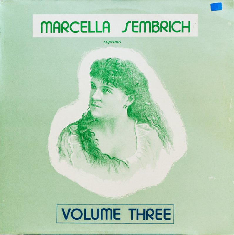 画像2: マルチェラ・ゼンブリヒ(Sop)選集Vol.2 Vol.3 (2LP SET) (2)