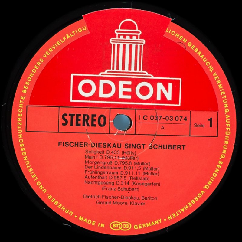 画像3: ディートリヒ・フィッシャー＝ディスカウ（Br）/シューベルト歌曲集 (3)