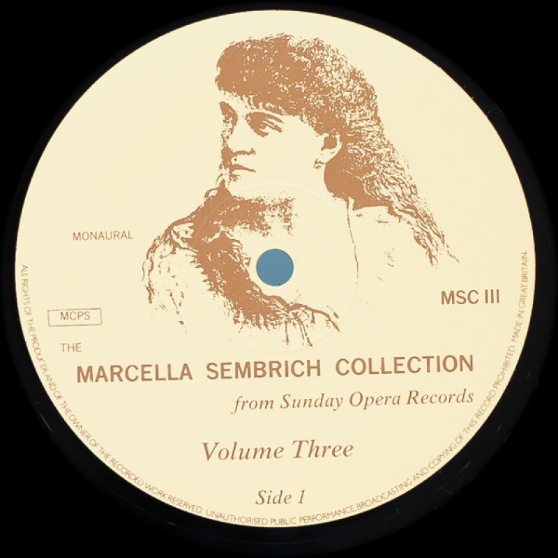 画像5: マルチェラ・ゼンブリヒ(Sop)選集Vol.2 Vol.3 (2LP SET) (5)