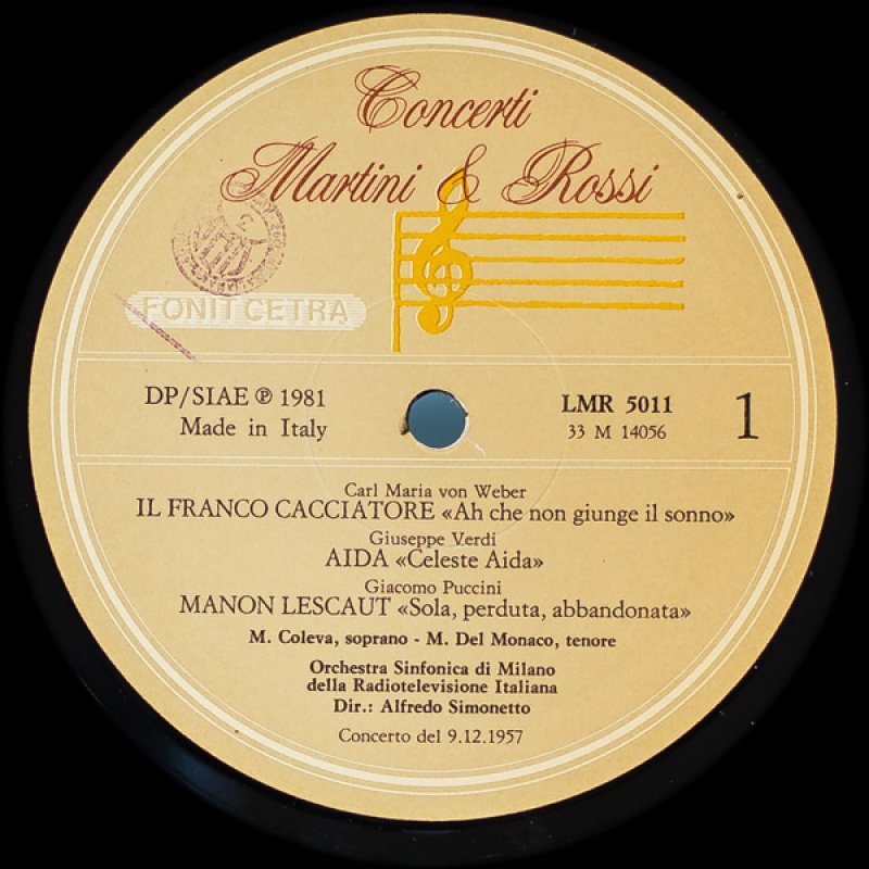 画像3: コーレバ&デル・モナコ/ウェーバー：魔弾の射手ほか (3)