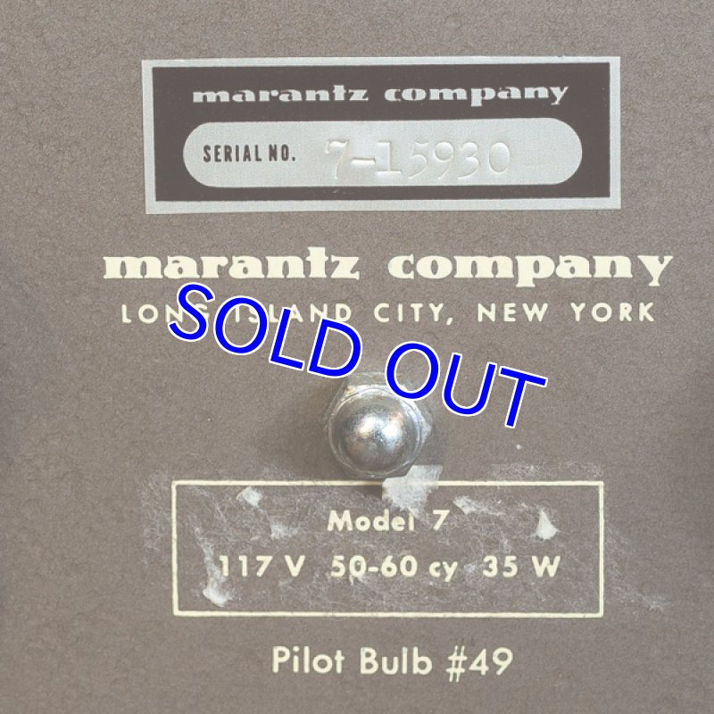 画像5: マランツ#7/シリアル:No.15930 (5)