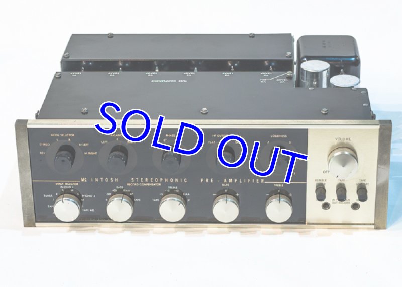 マッキントッシュ　Macintosh C20 McIntosh C20 2-Channel Vacuum Tube Preamplifier