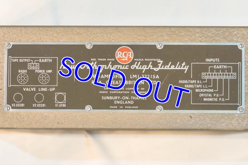 画像17: RCAプリ・アンプ/LMI-32215A (17)