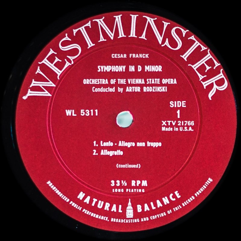 画像3: アルトゥーロ・ロジンスキ指揮/フランク：交響曲ニ短調、交響詩「呪われた狩人」M.44 (3)