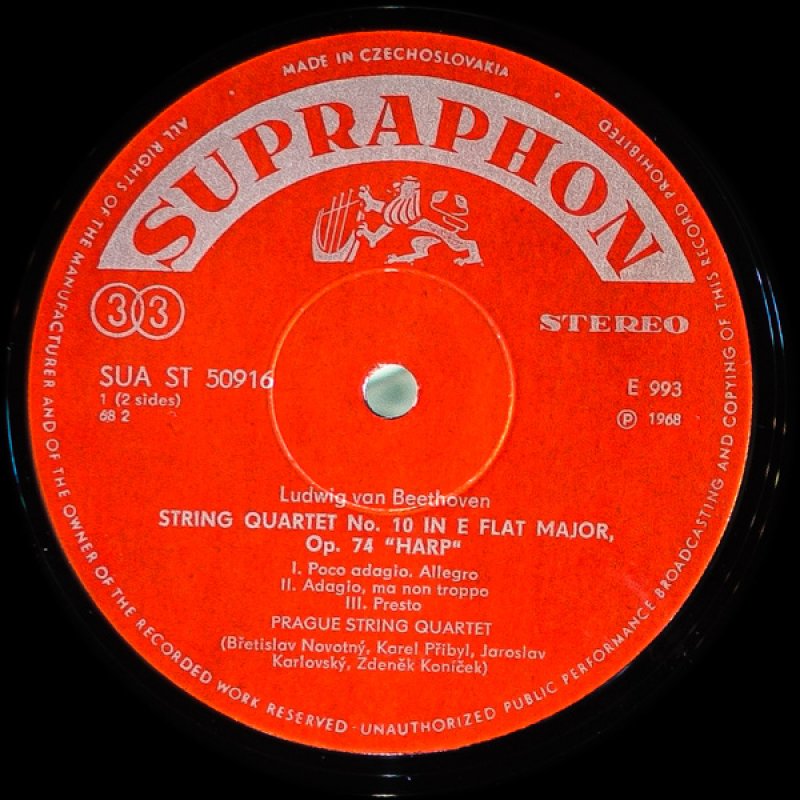 画像3: プラハ弦楽四重奏団/ベートーヴェン:弦楽四重奏曲第10「ハープ」,11番「セリオーソ」 (3)