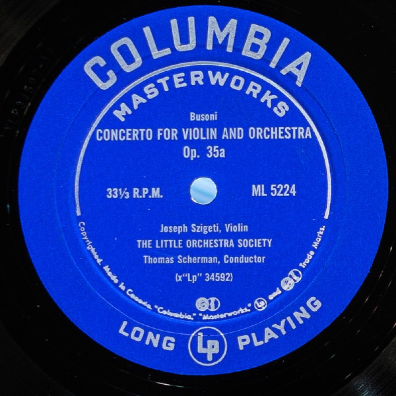 画像3: ヨーゼフ・シゲティ(Vn)/ブゾーニ:ヴァイオリン協奏曲、ヴァイオリン・ソナタ第2番 (3)
