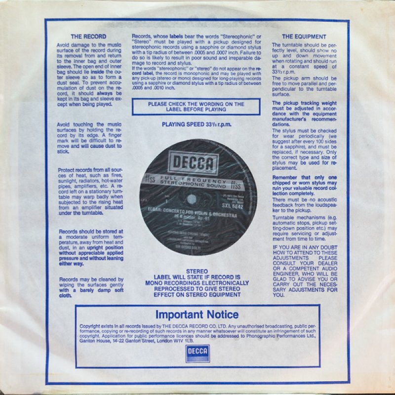 画像5: チョン・キョンファ(Vn)/エルガー:ヴァイオリン協奏曲ロ短調作品61 (5)