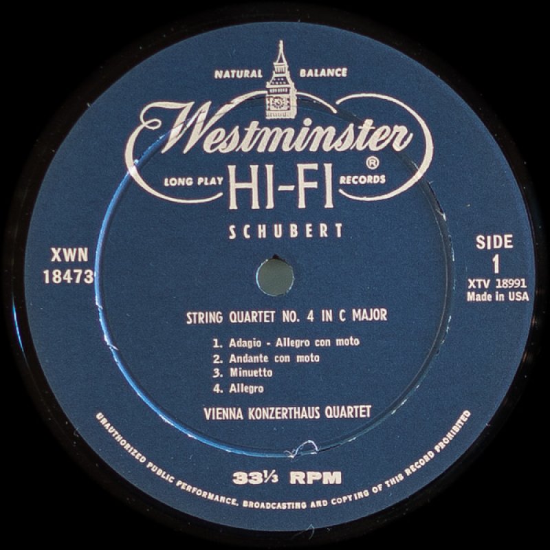 画像3: ウィーン・コンツェルトハウス弦楽四重奏団/シューベルト:弦楽四重奏曲第4,5番  (3)