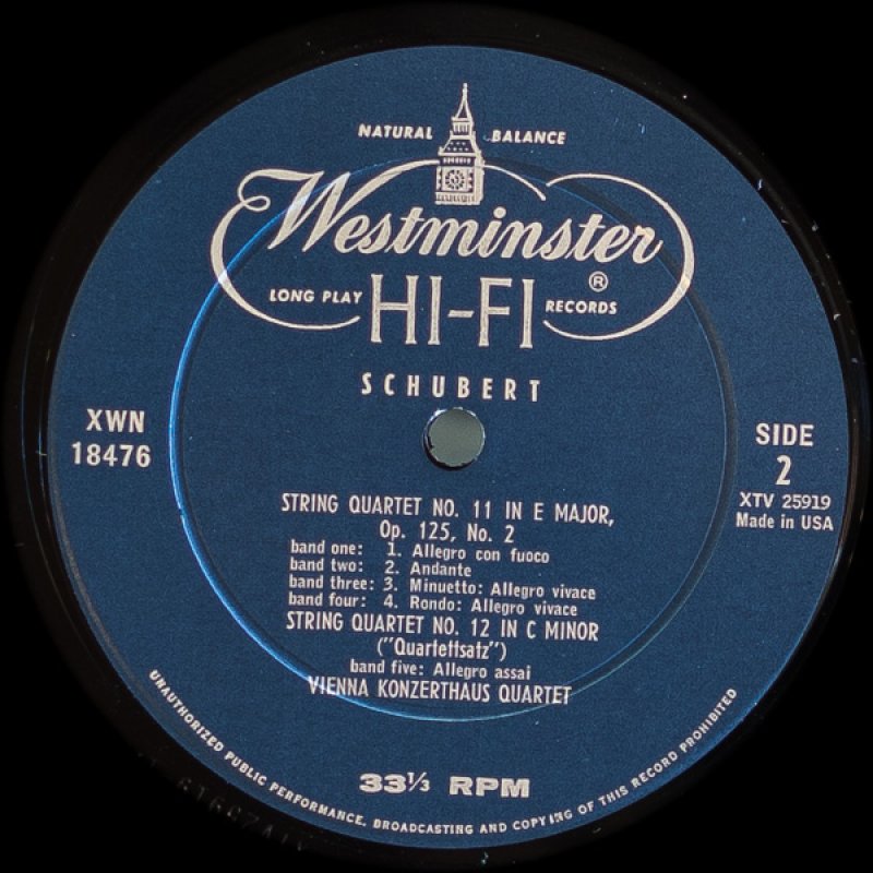 画像4: ウィーン・コンツェルトハウス弦楽四重奏団/シューベルト:弦楽四重奏曲第10,11,12番  (4)