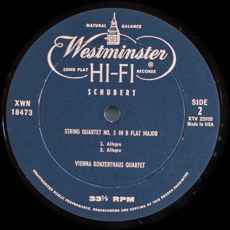 画像4: ウィーン・コンツェルトハウス弦楽四重奏団/シューベルト:弦楽四重奏曲第4,5番  (4)