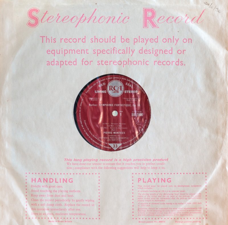 画像3: ピエール・モントゥ指揮/ベルリオーズ：幻想交響曲作品14 (3)