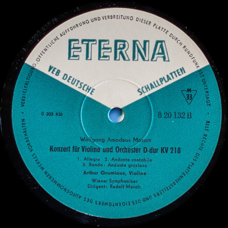 画像4: アルテュール・グリュミオー(Vn)/モーツァルト:ヴァイオリン協奏曲第3,4番 (4)