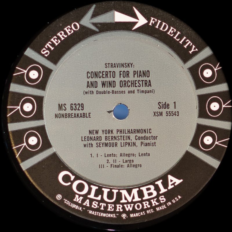 画像4: レナード・バーンスタイン指揮/ストラヴィンスキー:ピアノと管弦楽のための協奏曲、組曲プルチネルラ (4)