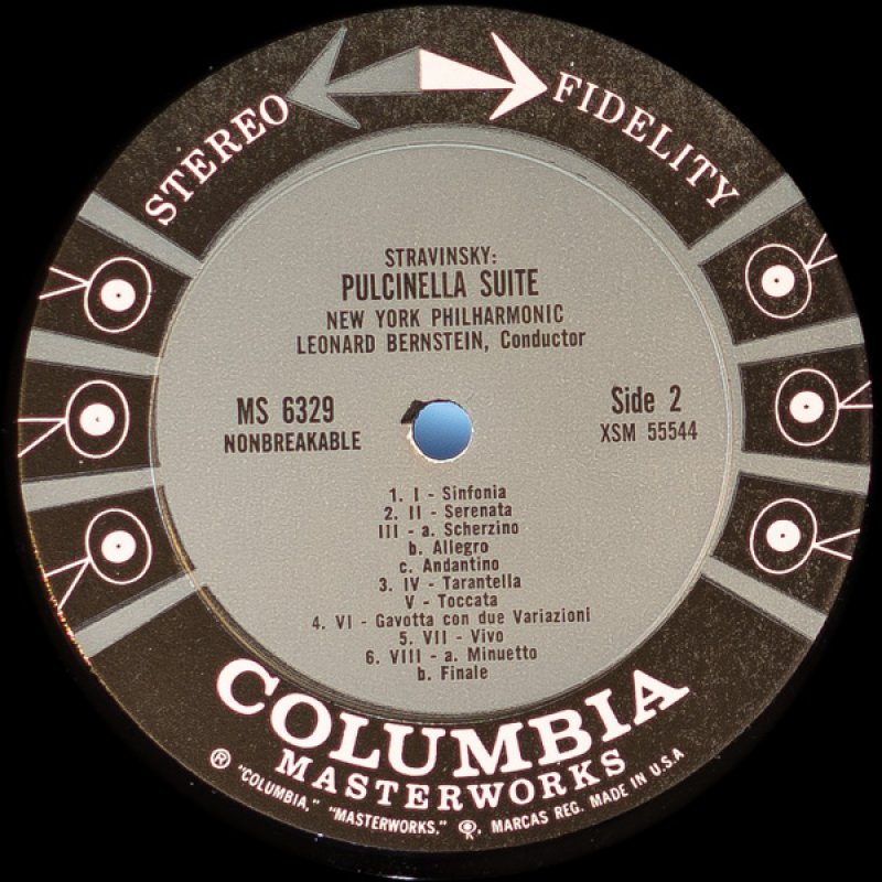 画像3: レナード・バーンスタイン指揮/ストラヴィンスキー:ピアノと管弦楽のための協奏曲、組曲プルチネルラ (3)