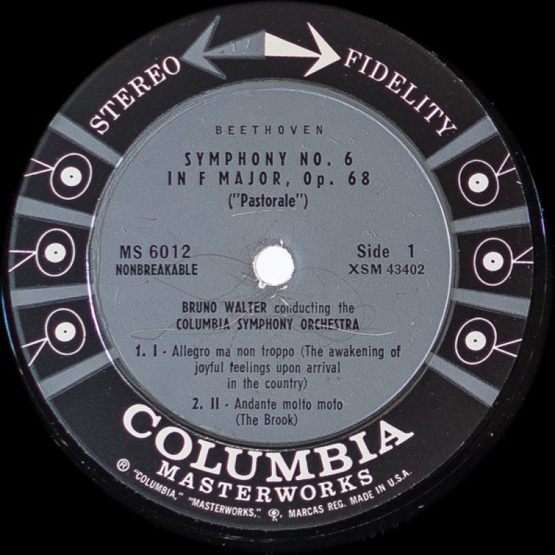 画像3: ブルーノ・ワルター/ベートーヴェン:交響曲第6番ヘ長調作品68田園 (3)
