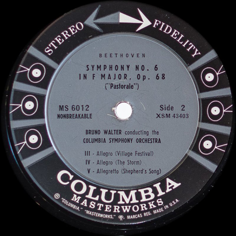 画像4: ブルーノ・ワルター/ベートーヴェン:交響曲第6番ヘ長調作品68田園 (4)