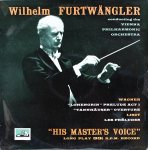 画像1: フルトヴェングラー指揮/ワーグナー：ローエングリン第1幕への前奏曲、タンホイザー序曲 (1)
