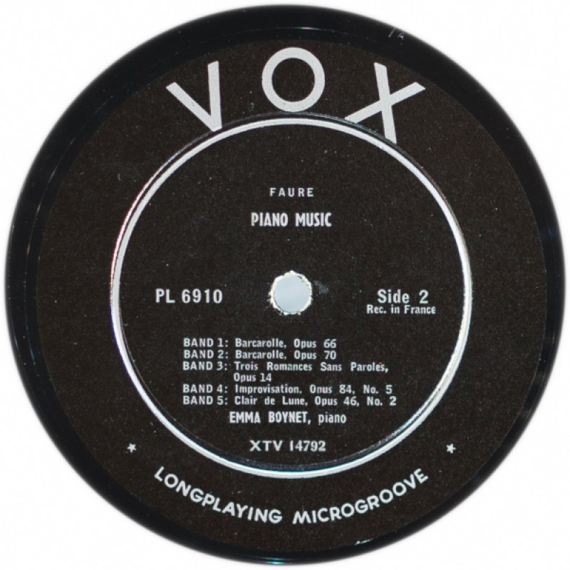 画像4: エンマ・ボワネ(pf)フォーレ・ピアノ作品集 (4)