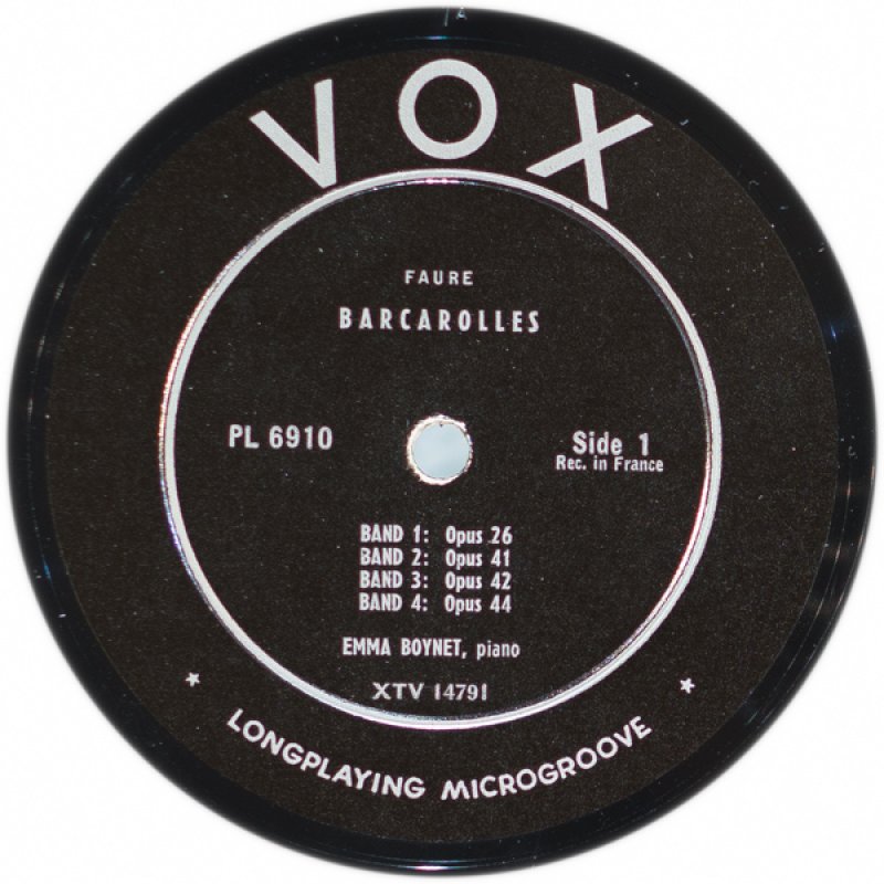 画像3: エンマ・ボワネ(pf)フォーレ・ピアノ作品集 (3)