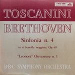 画像1: アルトゥーロ・トスカニーニ指揮/ベートーヴェン： 交響曲第4番ニ短調作品13 (1)