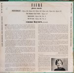画像2: エンマ・ボワネ（pf）フォーレ・ピアノ作品集 (2)