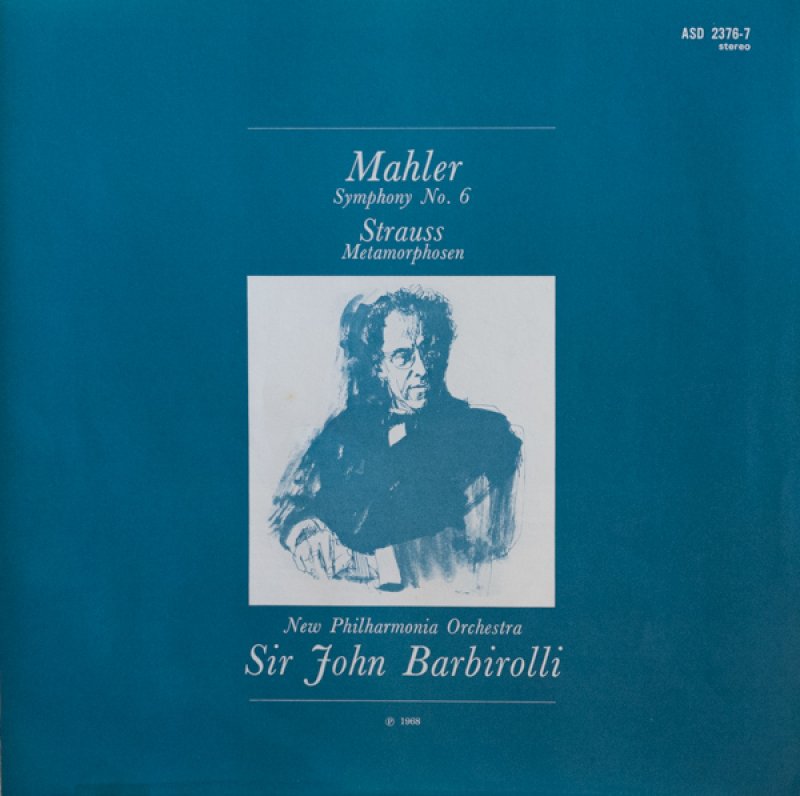 画像2: サー・ジョン・バルビローリ指揮/マーラー:交響曲第6番イ短調 (2)
