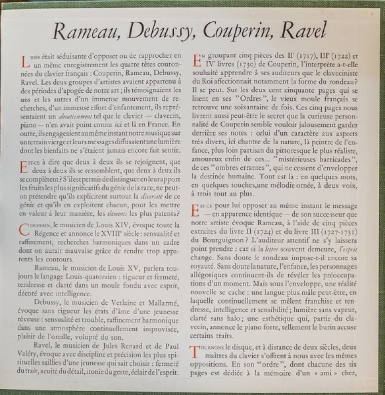 画像5: マルセル・メイエ/ラモー、ドビュッシー、クープラン、ラベル (5)