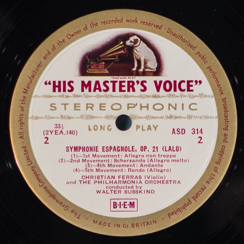 画像4: クリスチャン・フェラス/ブルッフ:ヴァイオリン協奏曲第1番ト長調作品26 (4)