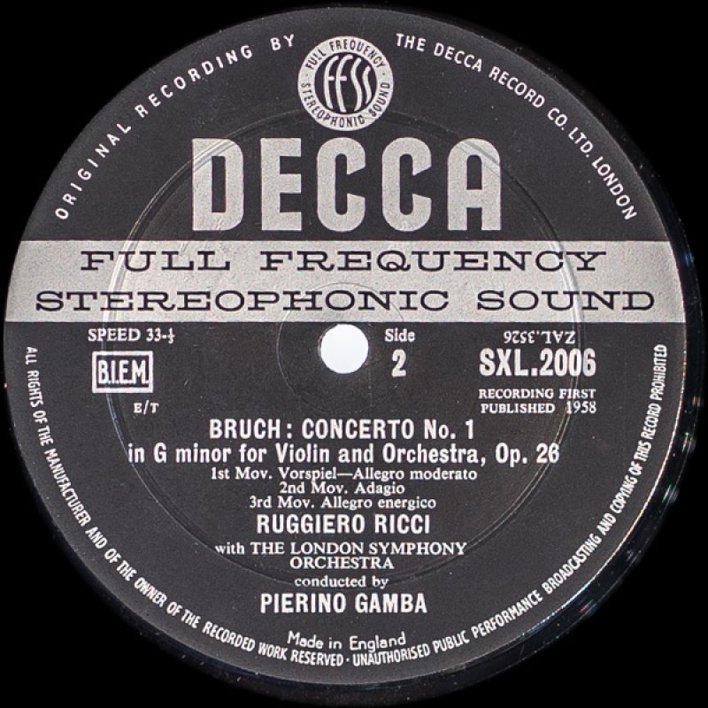 画像5: ルッジェーロ・リッチ(Vn)/メンデルスゾーン:ヴァイオリン協奏曲ホ短調作品64 (5)