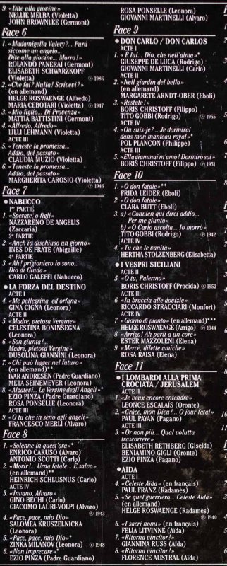 画像4: ヴェルディ：オペラ集（8LP） (4)