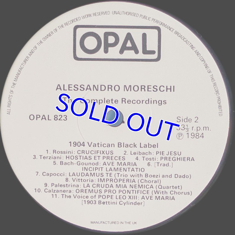 画像4: アレッサンドロ・モレスキ（Sop）/最後のカストラート (4)