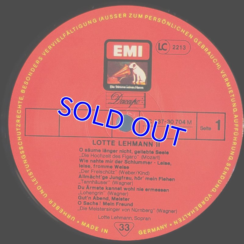 画像3: ロッテ・レーマン（Sop）/die lyrikerin der gesangskunst（2枚組） (3)