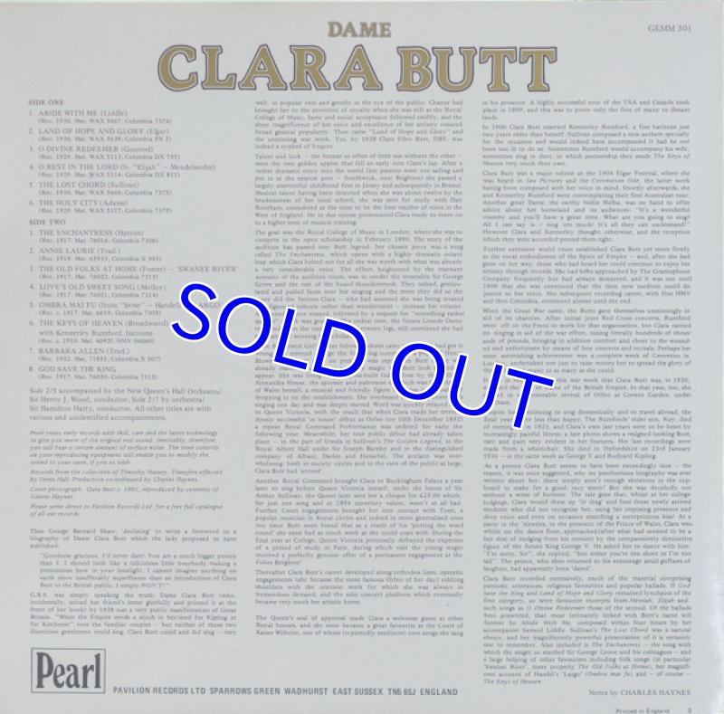 画像2: クララ・バット（Alt）/歌曲集 (2)