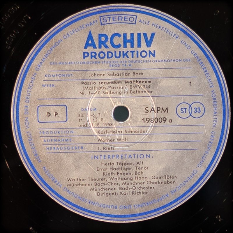 画像4: カール・リヒター/バッハ:マタイ受難曲 BWV244 (4)