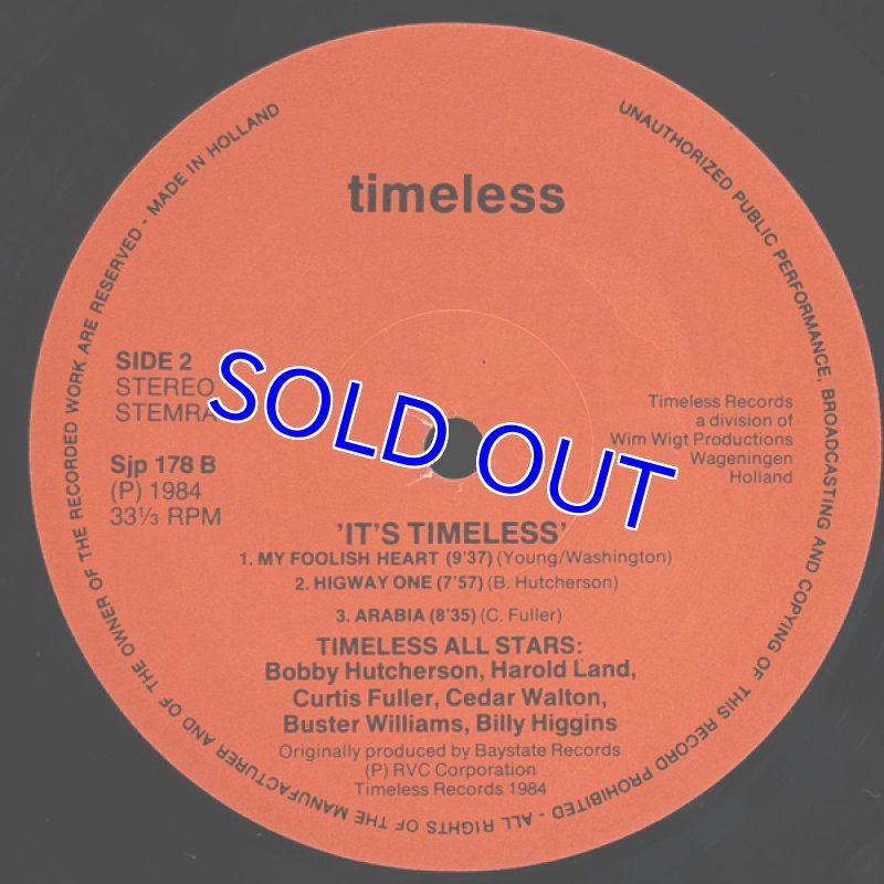 画像4: タイムレス・オール・スターズ/IT'S TIMELESS (4)