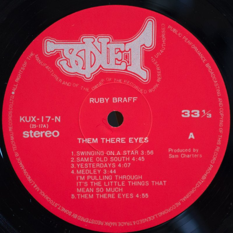 画像3: ルビー・ブラフ（tp）/ゼム・スリー・アイズ (3)