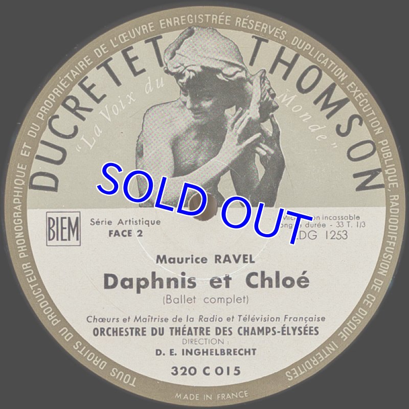 画像4: デジレ=エミール・アンゲルブレシュト指揮/ラヴェル:ダフニスとクロエ(全曲) (4)