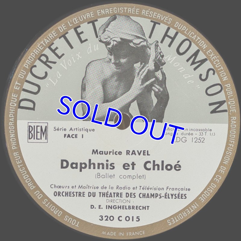 画像3: デジレ=エミール・アンゲルブレシュト指揮/ラヴェル:ダフニスとクロエ(全曲) (3)
