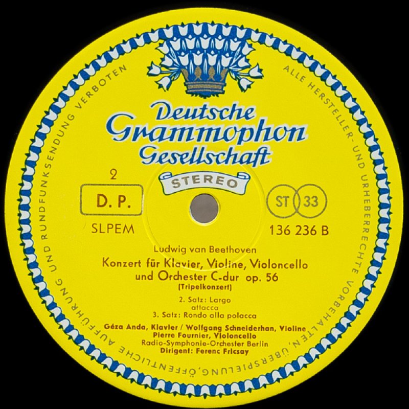 画像4: ゲザ・アンダ(pf)他/ベートーヴェン:三重協奏曲ハ長調作品56 (4)