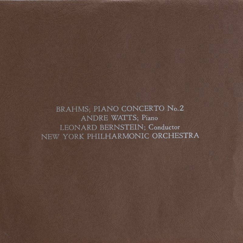 画像2: アンドレ・ワッツ(pf)/ブラームス:ピアノ協奏曲第2番変ロ長調作品83(日本盤) (2)