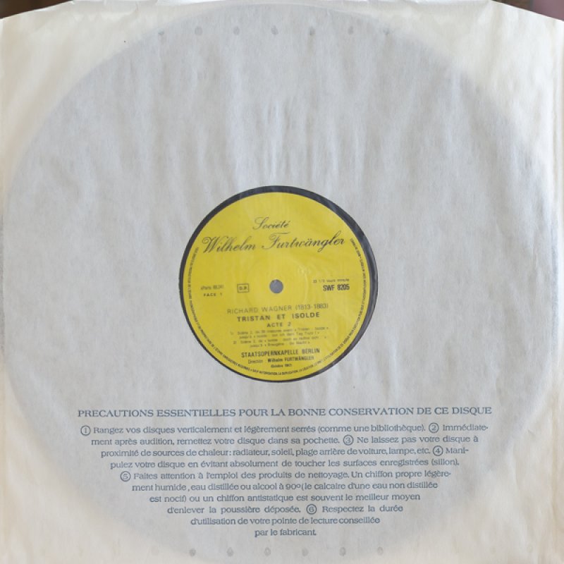 画像7: ヴィルヘルム・フルトヴェングラー指揮/ワーグナー:トリスタンとイゾルデ (7)